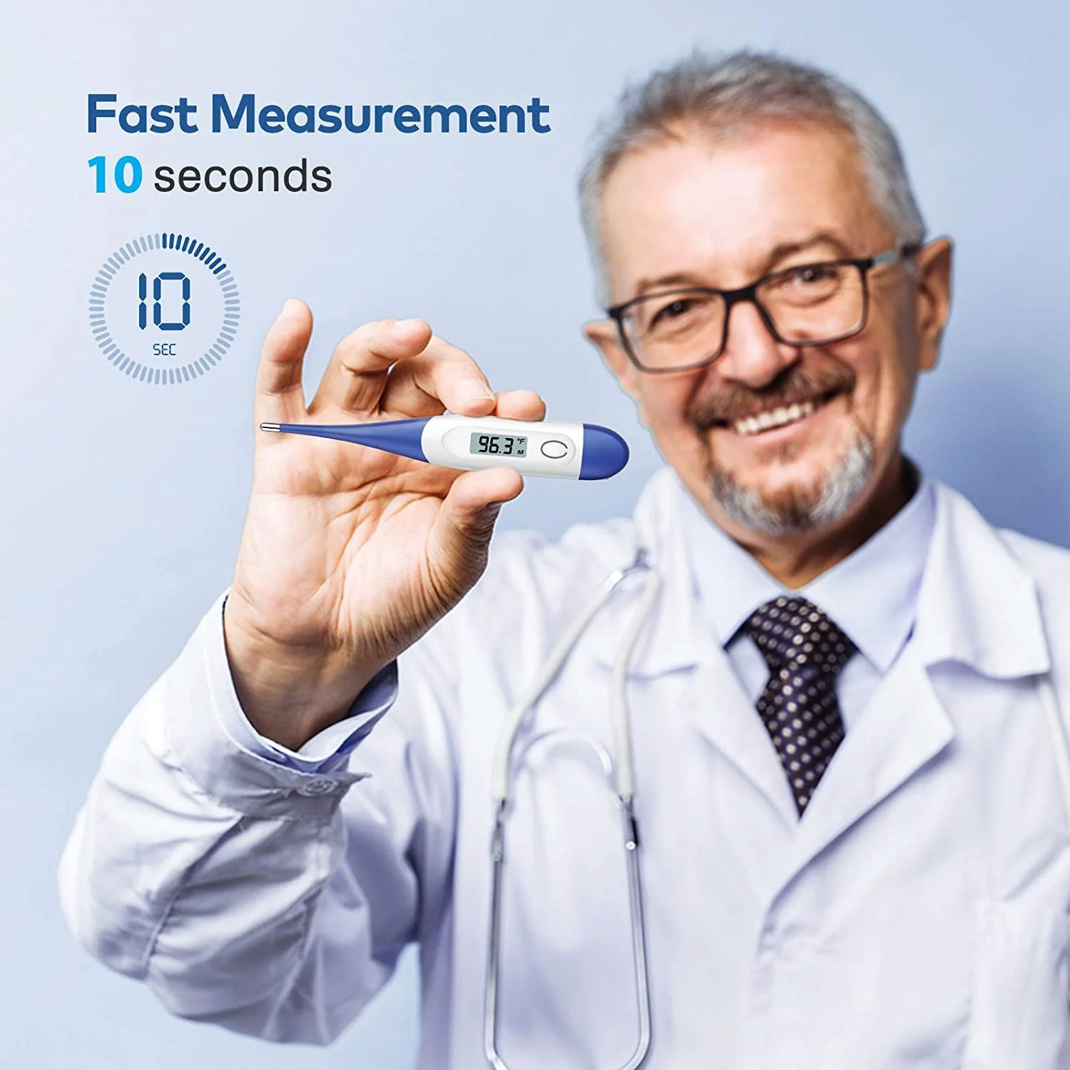 Digital Oral Thermometer for Fever - Image 2