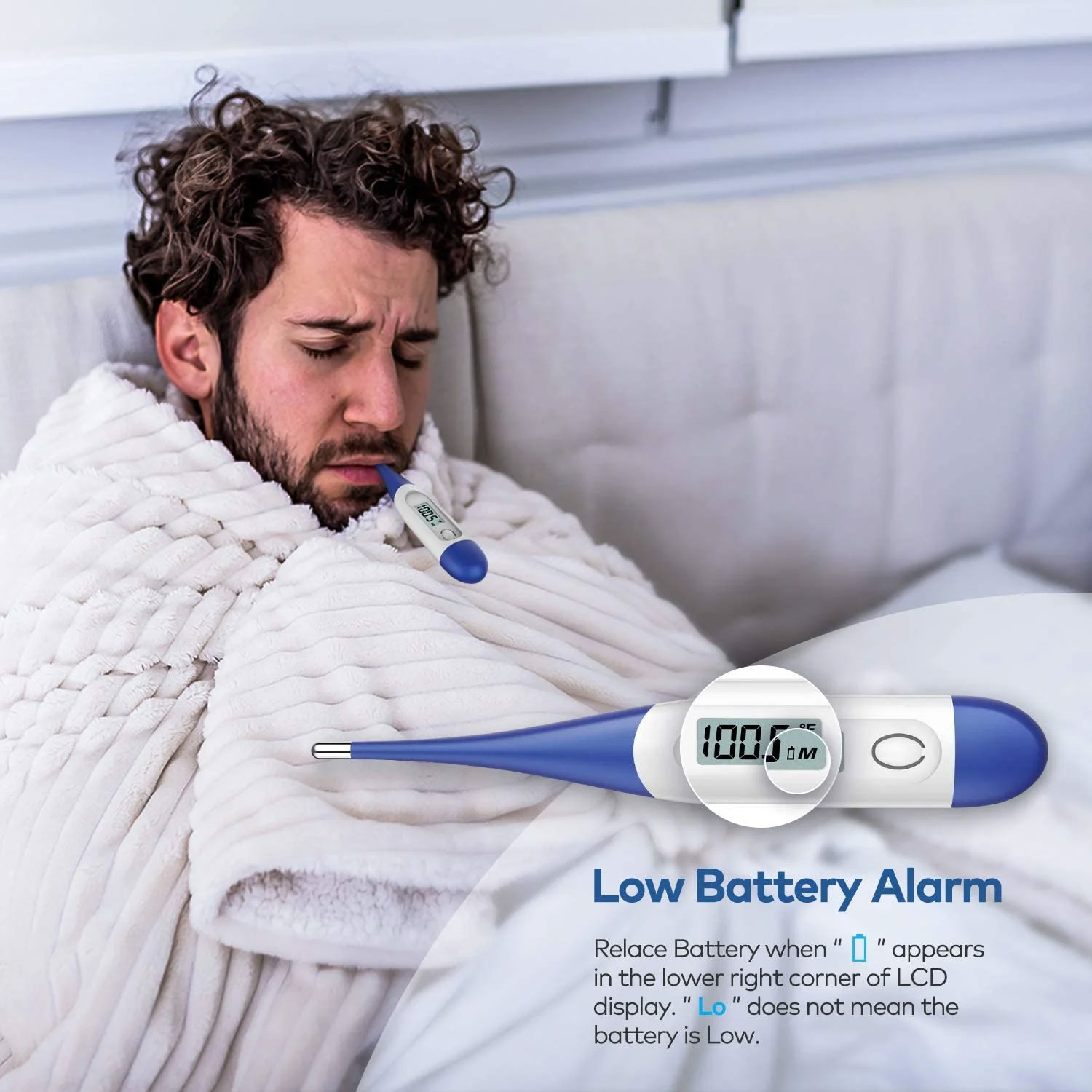Digital Oral Thermometer for Fever - Image 3