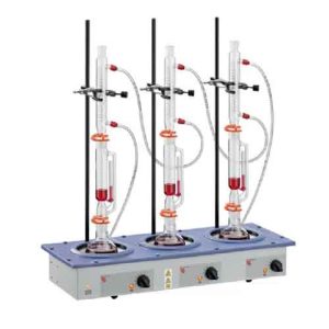 Kjeldahl Digestion/Soxhlet Extraction Apparatus 3 Place with Glassware, EAM 9202-03