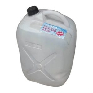 Distilled Water 30 Liters Per Jar