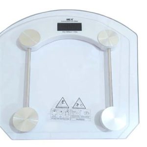 Mega Economy Bathroom Scale Full Glass 180Kg