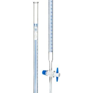 Glass Burette 50 ml Taflon Stopcock