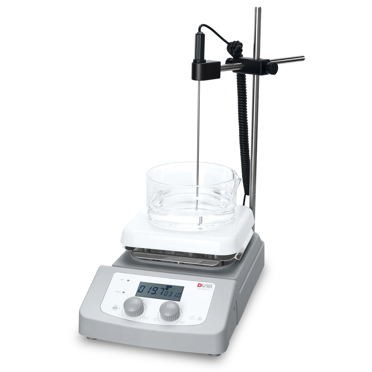 MS-H380-Pro LCD Digital Magnetic Hotplate Stirrer - Image 2