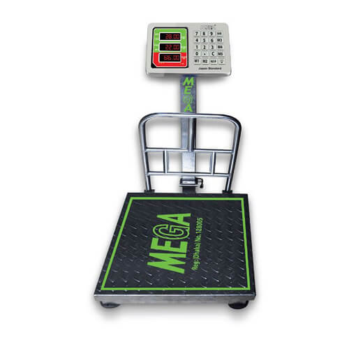 Mega 500 Kg Digital Weight Scale, Metal