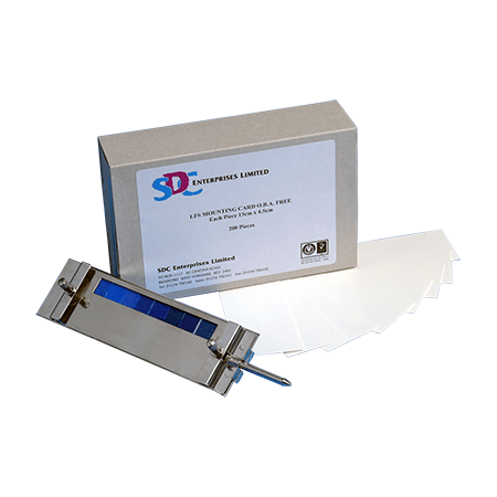 SDC Light Fastness Mounting Card 14 x 7 cm 100 Pcs/Box
