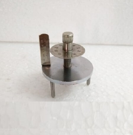 Spherometer Double Disc Indian