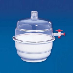 PolyLab 250 mm Plastic Vacuum Desiccator