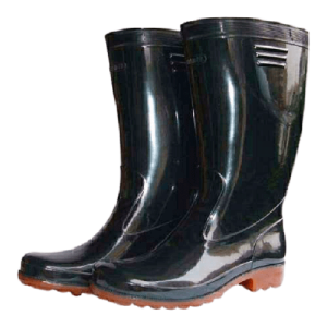 Waterproof PVC Gum Boot – Black Color