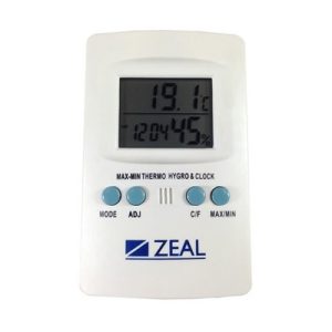 Zeal Temperature and Humidity Digital Hygrometer P1000